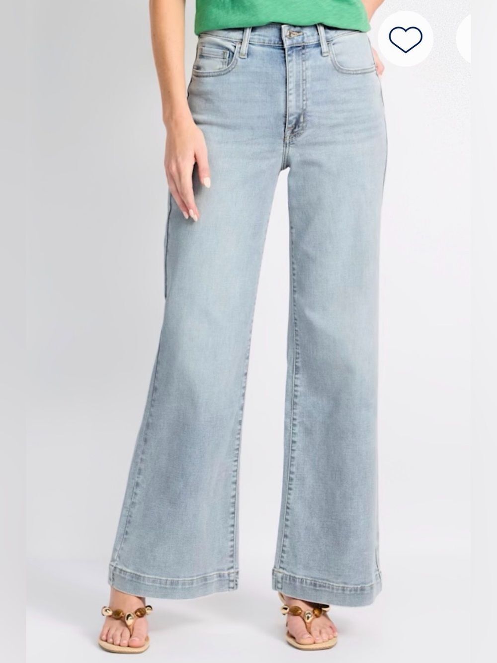Studio Blue Chloe high raise Wide-Leg Jeans size 30
